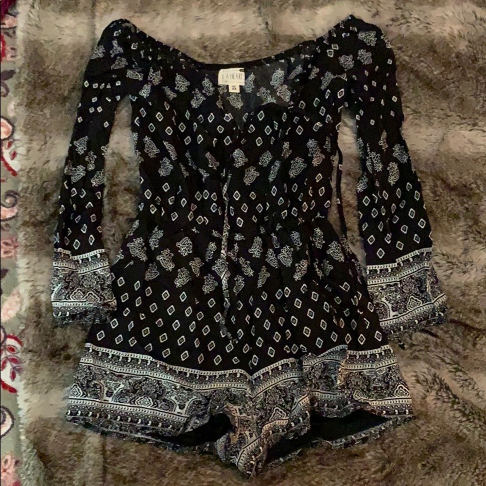 Pacsun Quarter Sleeve Romper